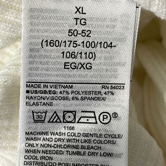 Gap Ribbed Sleeveless Wrap Sweater With Belt - Picture 6 of 6